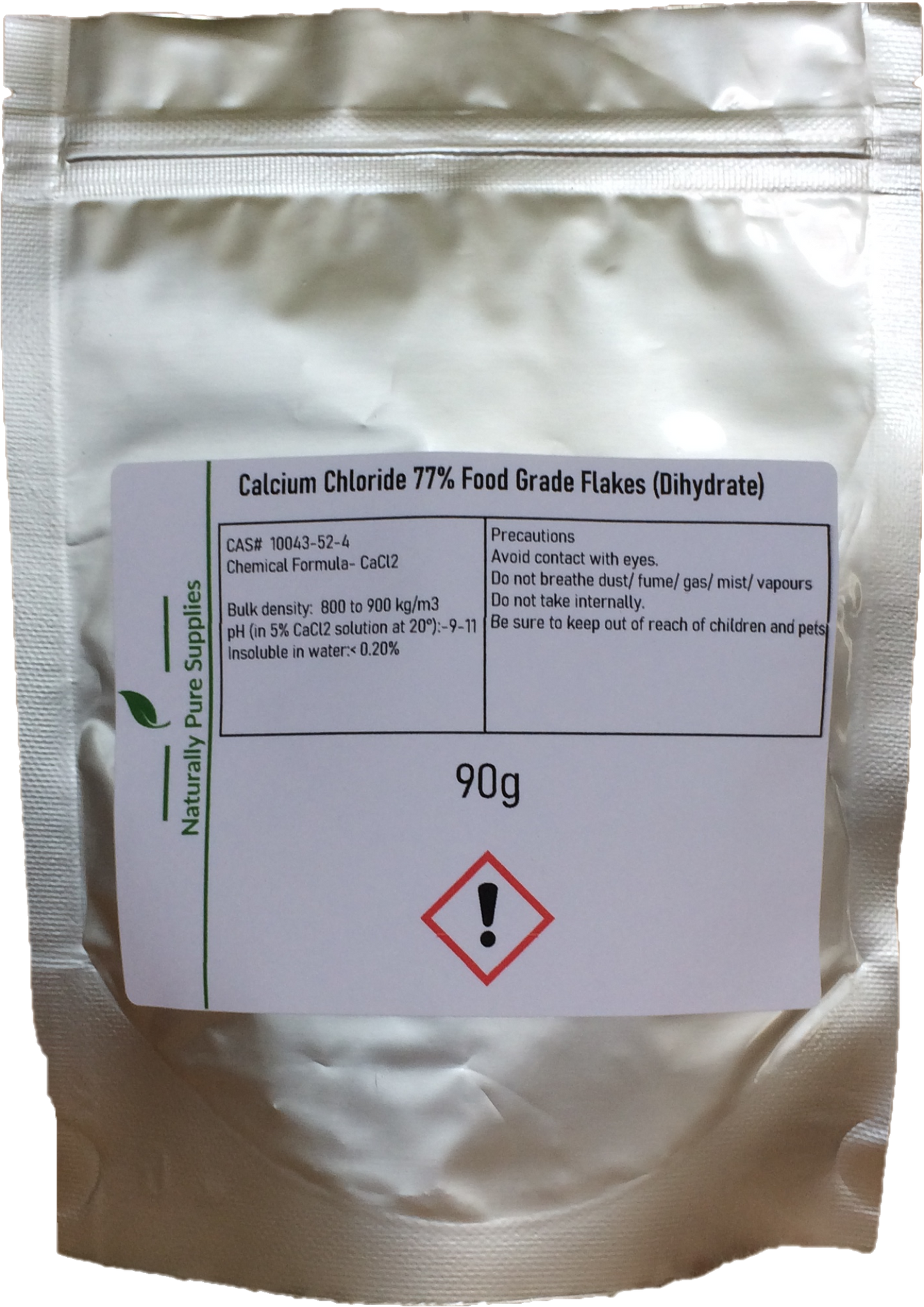 Calcium Chloride 77% Food Grade Flakes (Dihydrate) E509