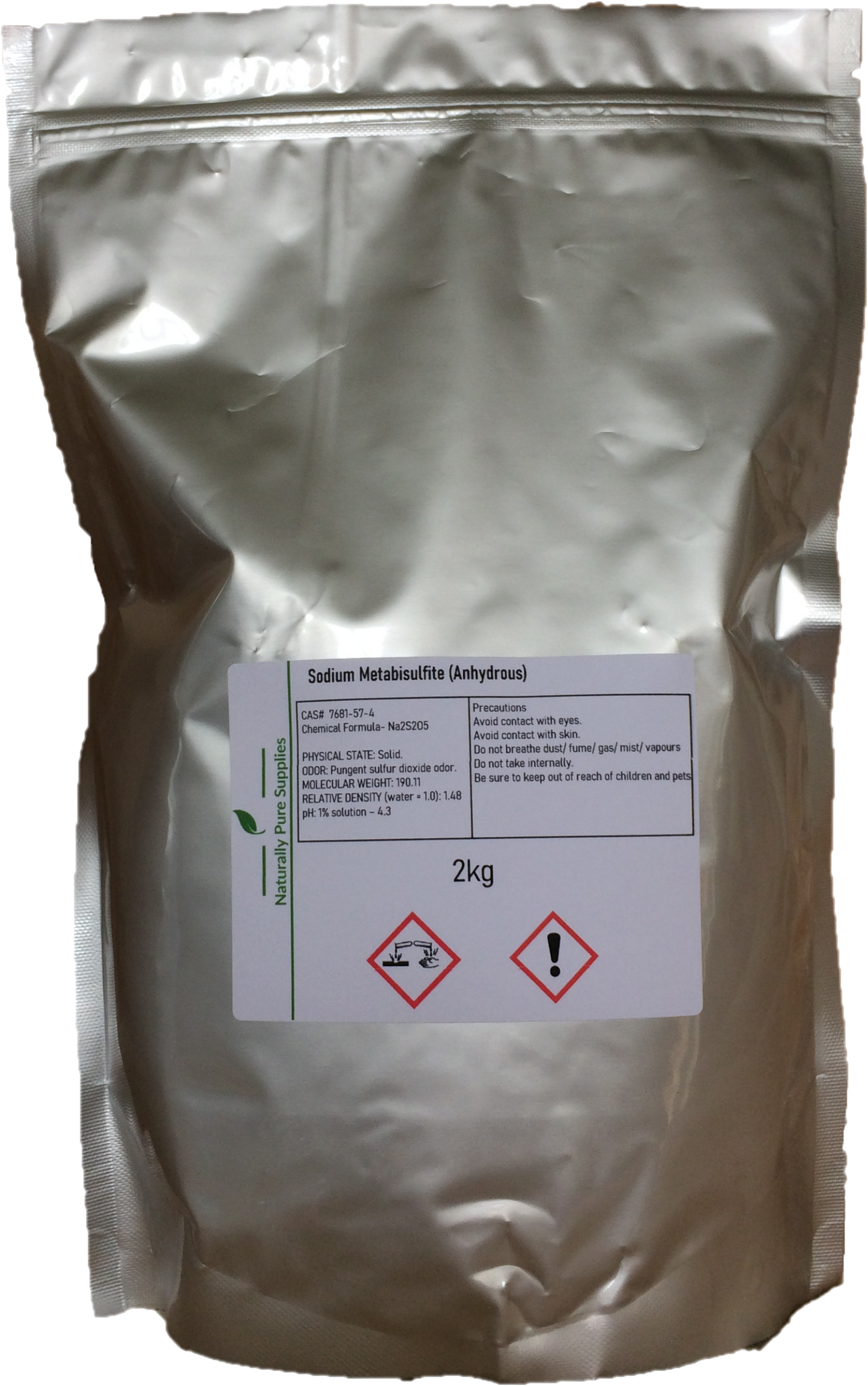Sodium Metabisulphite Equipment Sterilising / Preservative E223