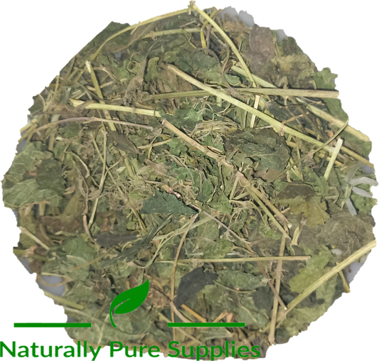 Whole Nettle Leaf herbs for horses, Equine Natural Feed Supplement