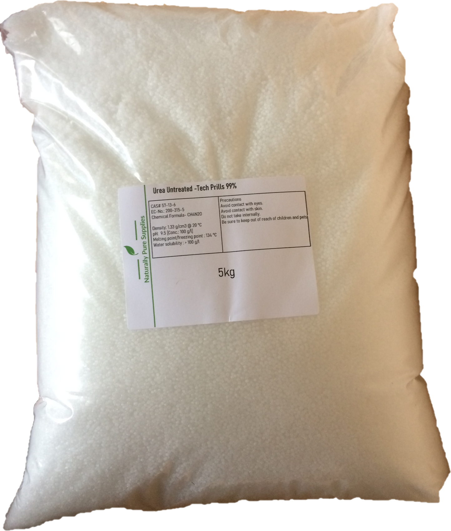 High Purity 99% Urea Untreated -Tech Prills