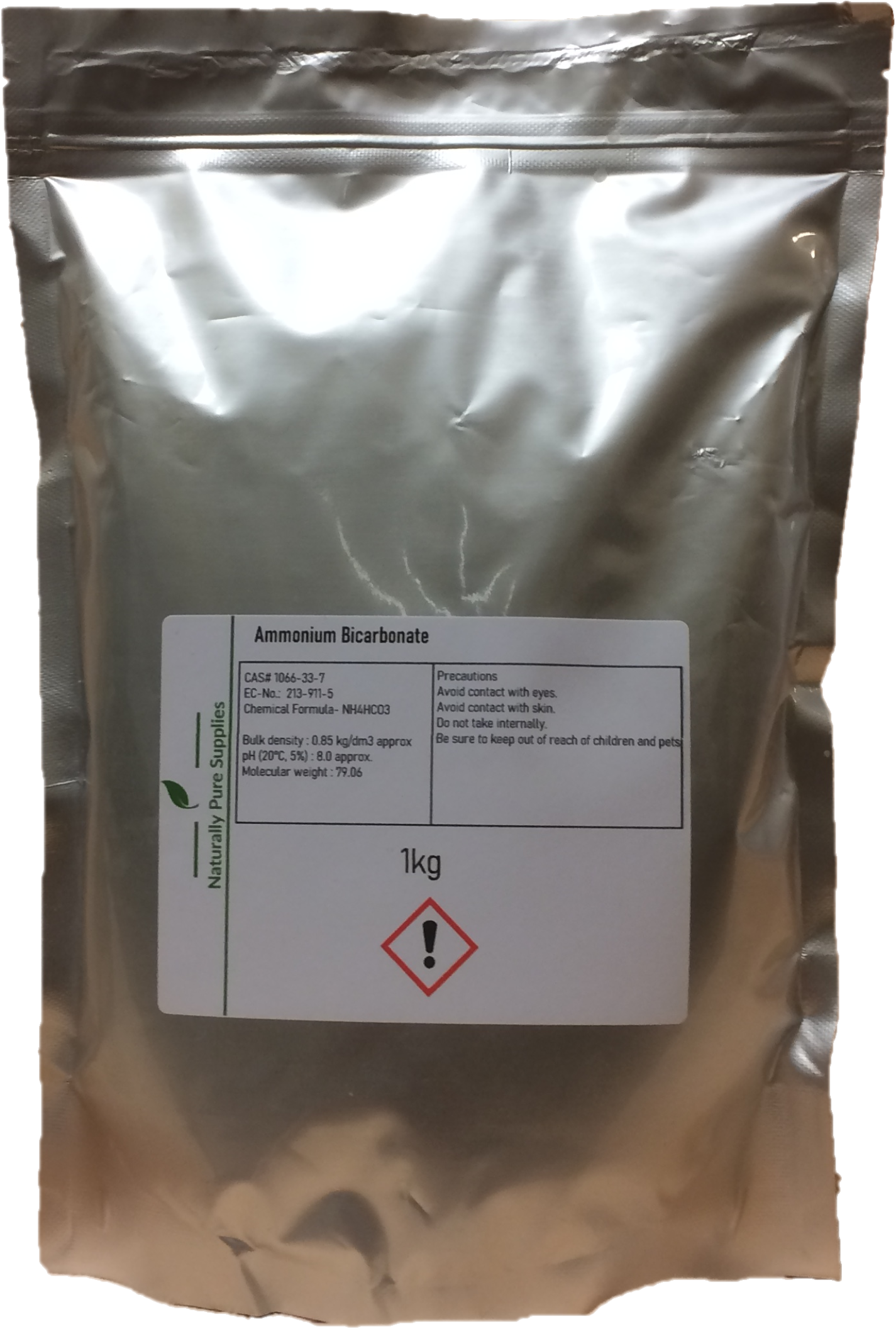 Ammonium Bicarbonate • food grade • alternative to baking soda • E503