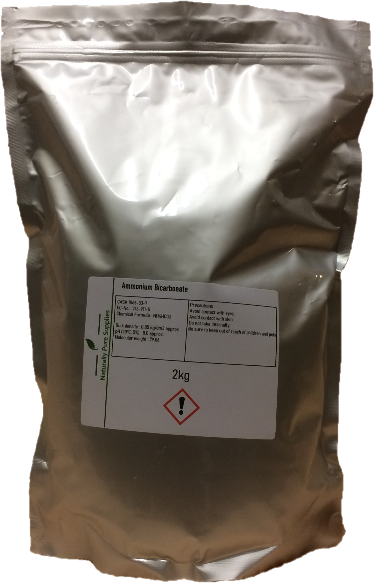 Ammonium Bicarbonate • food grade • alternative to baking soda • E503