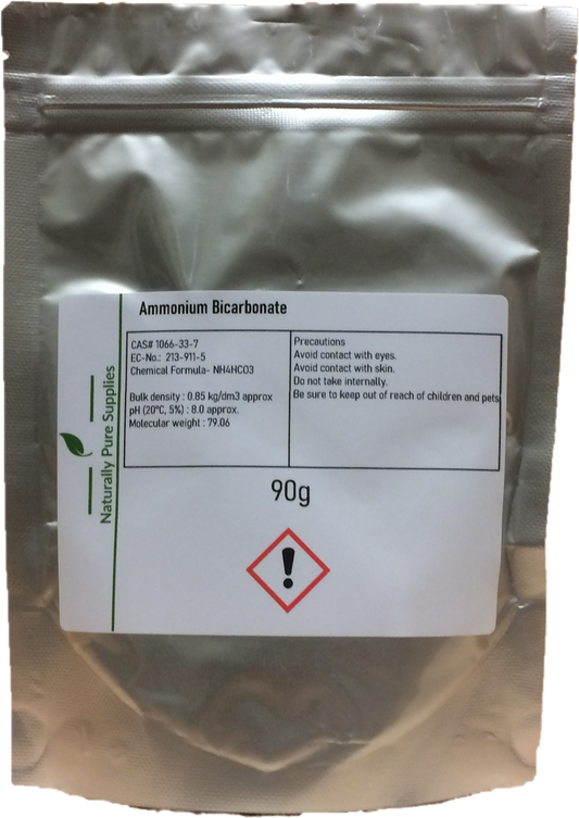 Ammonium Bicarbonate • food grade • alternative to baking soda • E503