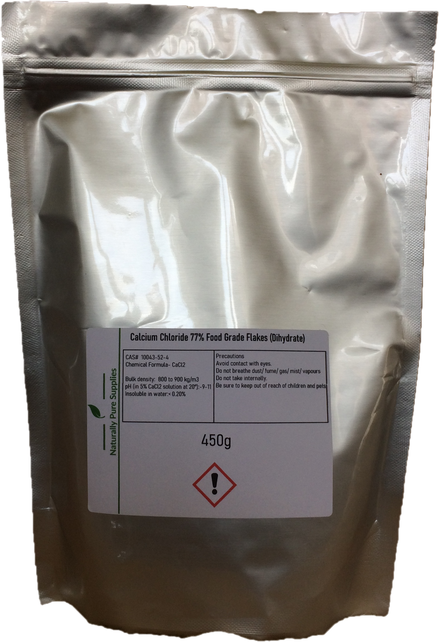 Calcium Chloride 77% Food Grade Flakes (Dihydrate) E509