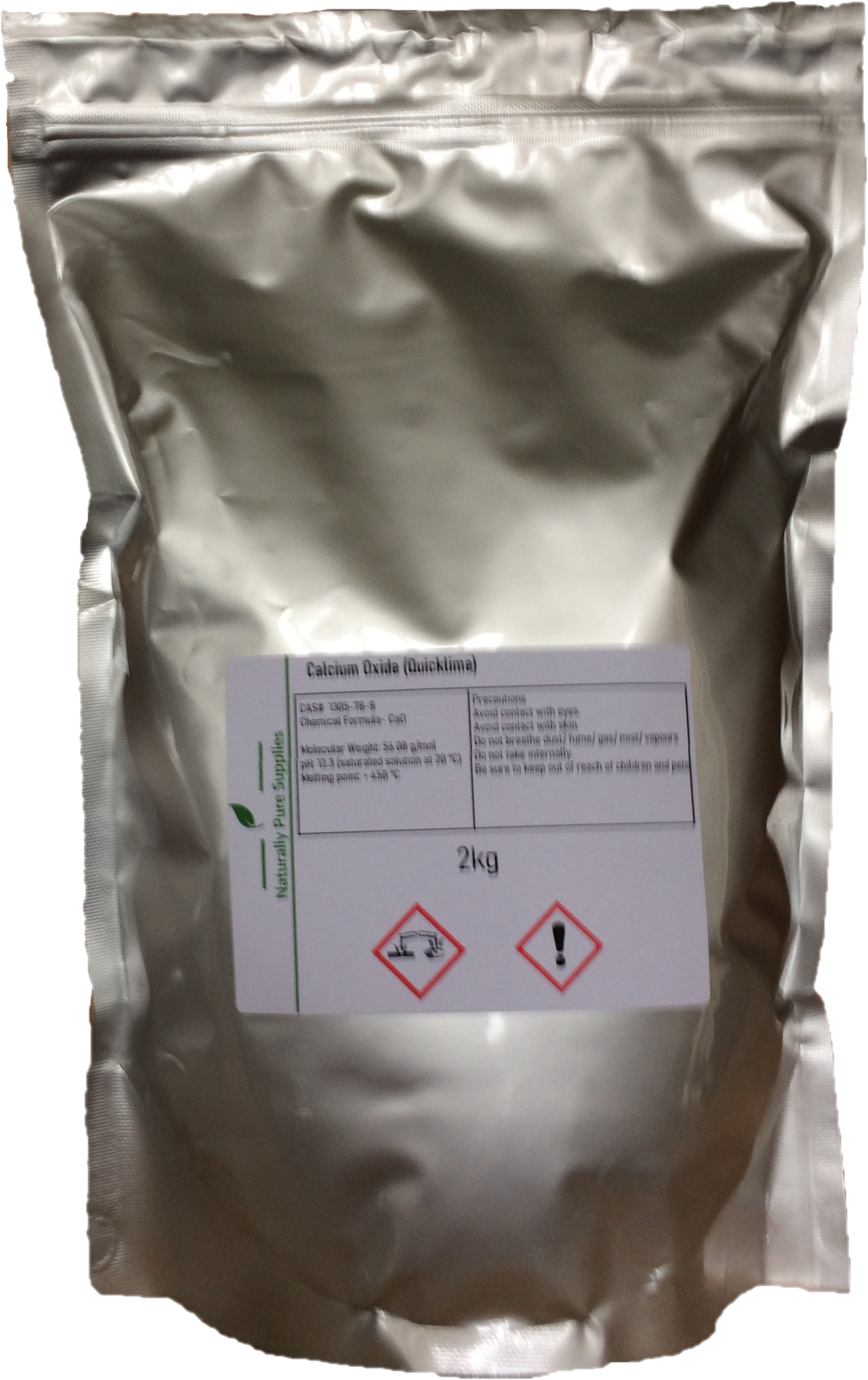 Calcium Oxide (Quicklime) Fine Powder