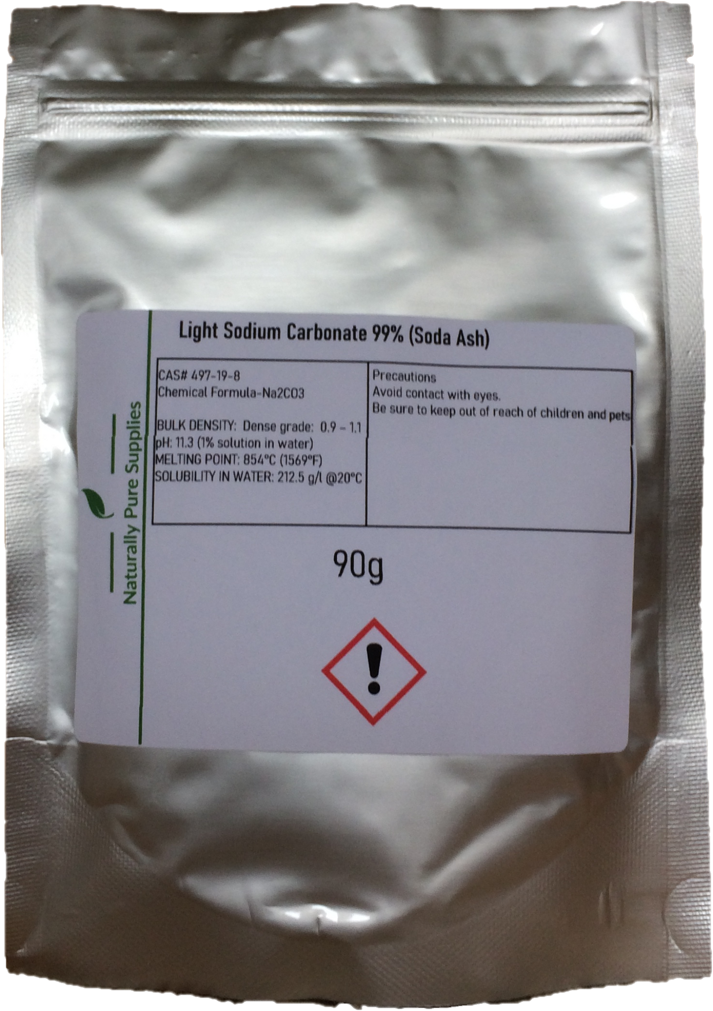 Light Sodium Carbonate 99% (Soda Ash)