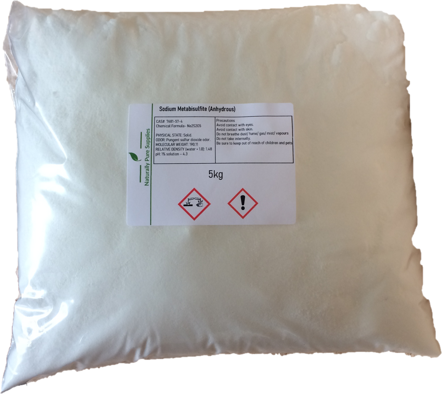 Sodium Metabisulphite Equipment Sterilising / Preservative E223