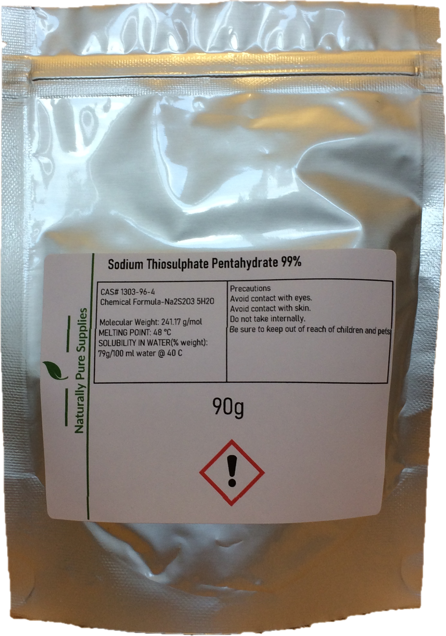 Sodium Thiosulphate Pentahydrate 99%