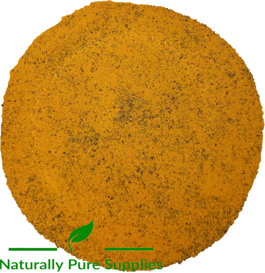 Herbs for Horses Turmeric Powder and Crack Black Pepper, Equine Natural Feed Supplement